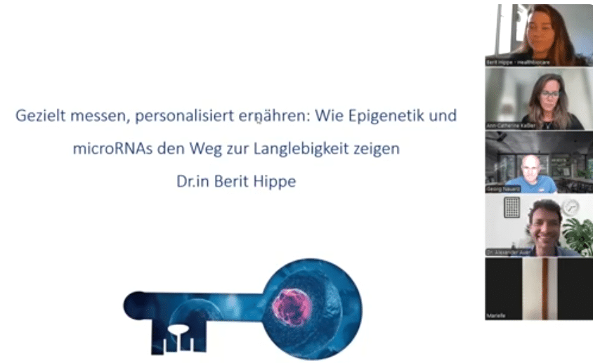 Gezielt messen, personalisiert ernähren: Wie Epigenetik und miRNAs den Weg zur Langlebigkeit zeigen.